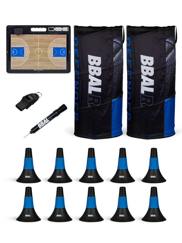 basketball training gear Rep Coaching Kit Sharpen Your Passing with batteryRemovabilityDe:Removable Mini Lenkertasche 2L aus Kapazität:2 Bike - 35 LB/ 16 KG Per Bike